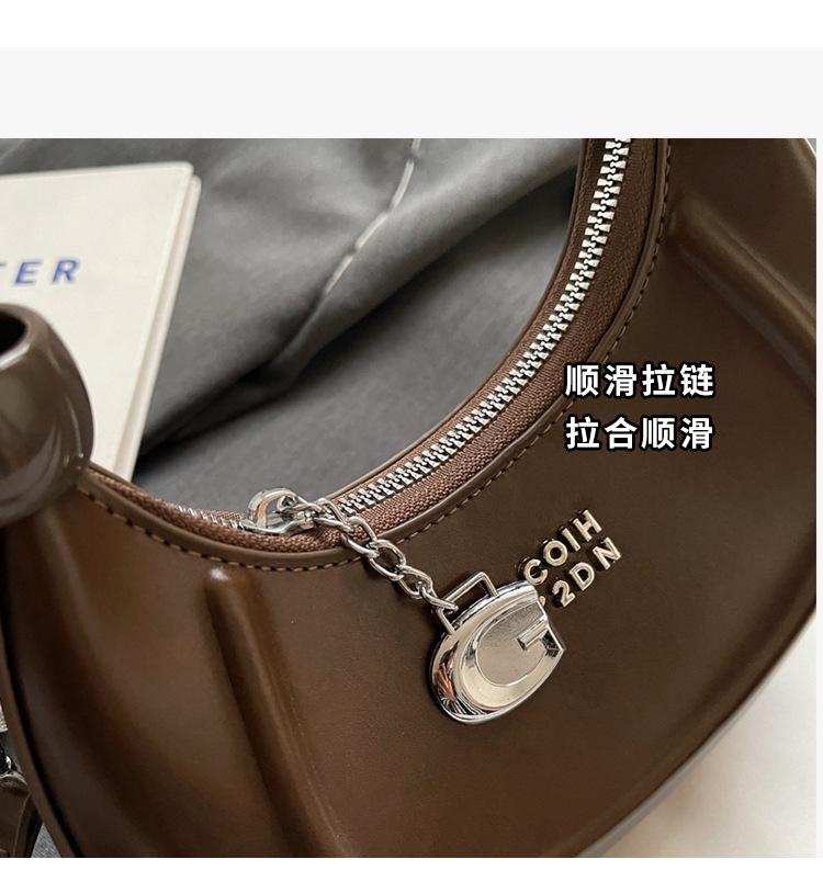Product Introduction of Túi Lưỡi Liềm, Phong Cách Nam Chio2nd Haili Diary, Da Thật, Túi Xách Mùa Hè Cho Nữ, Túi Đeo Nhỏ Túi Messenger Đeo Vai, Thích Hợp Cho Nữ 11