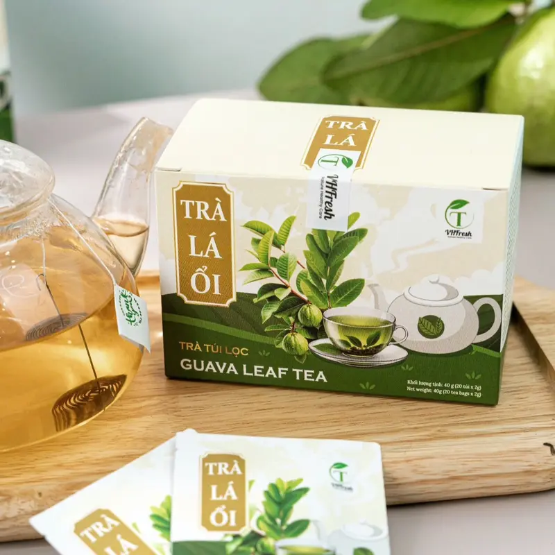 Trà Lá Ổi - Trà Túi Lọc giúp hỗ trợ mất ngủ Tea (20 túi) 0