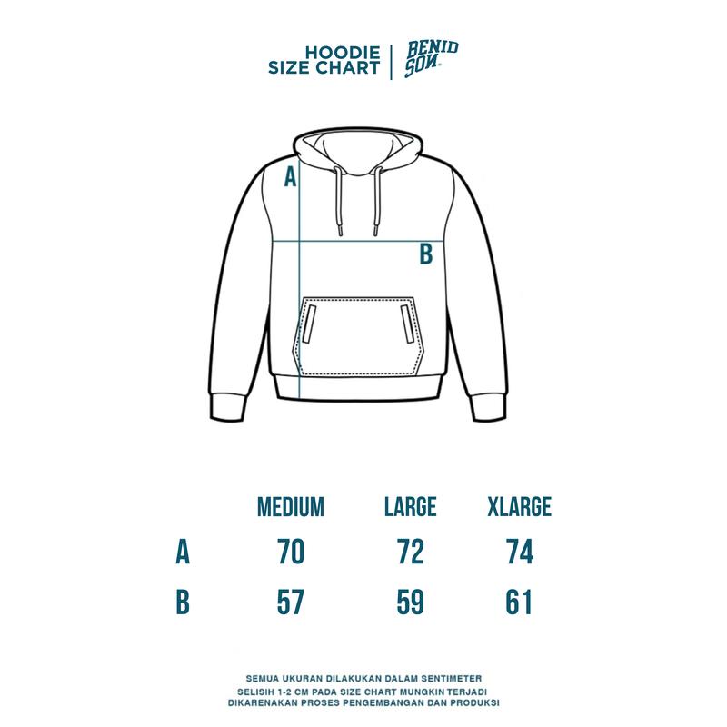 Product Introduction of Benidson Baggy Hoodie Oversized Boxy Pullover Army Freick 0