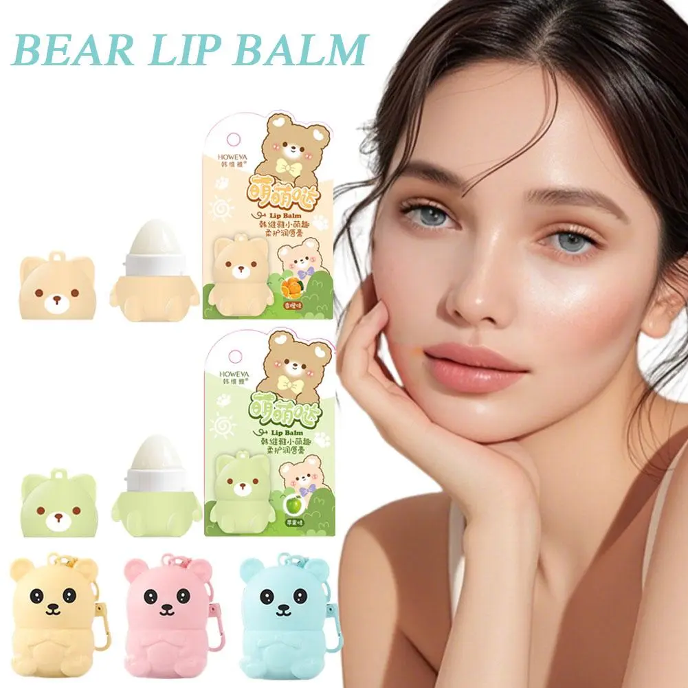 Panda Balm Three-Pack Bear Lip Balm Fades Lip Lines And Removes Dead ...