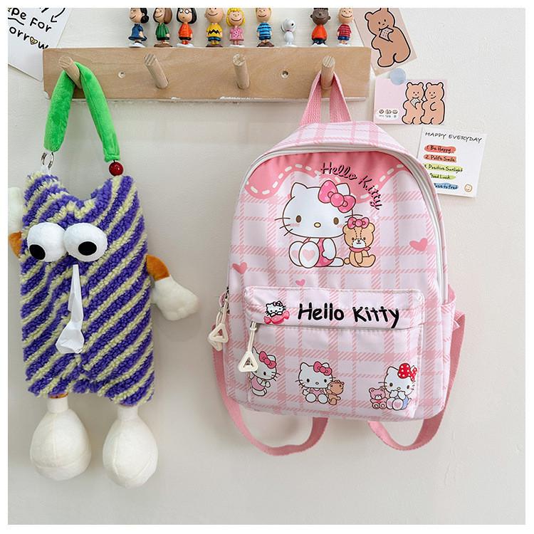 Product Introduction of B&B Girl Kids Bag Kuromi Cinnamoroll Melody Sanrio Backpack Beg Sekolah School Bag Kindergarten Beg Budak Murah Beg Tadika Taska Beg Kanak-Kanak Melody Bag Hello Kitty Bag Cinnamoroll Bag Women's Bag Cute Cartoon Backpack 22