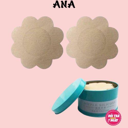 Miếng dán ngực dán ti giấy Hộp 60 miếng siêu tiết kiệm dán cực dính ANA 0121 Nữ Bra