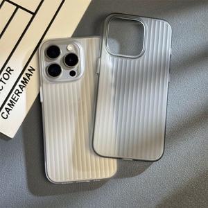 Premium Corrugated Apple 11 Phone Case 12 Full Coverage 13 Silicone 14 Transparent 15 Shockproof iPhone 16 Pro Max Cover