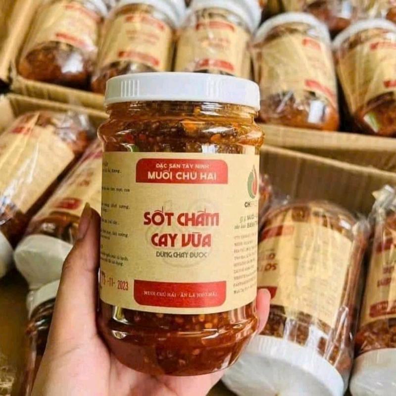 muối chấm chú hải cay vừa ( hủ 500g)