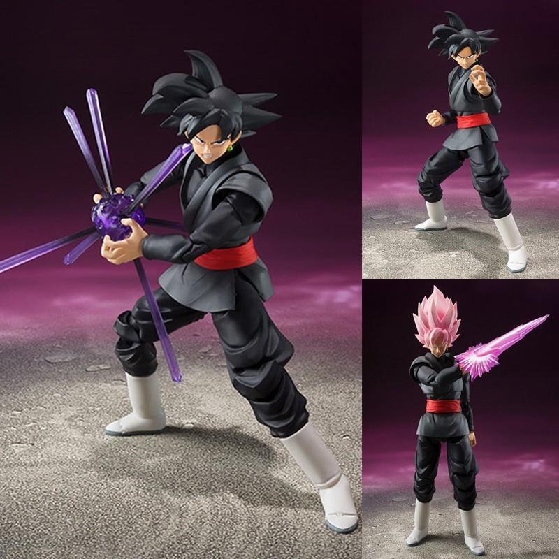 Mô Hình Son Goku Black Super Saiyan Rose Dragon Ball 7 Viên Ngọc Rồng SHF - S.H. Figuarts Full Box Đồ Chơi Toy