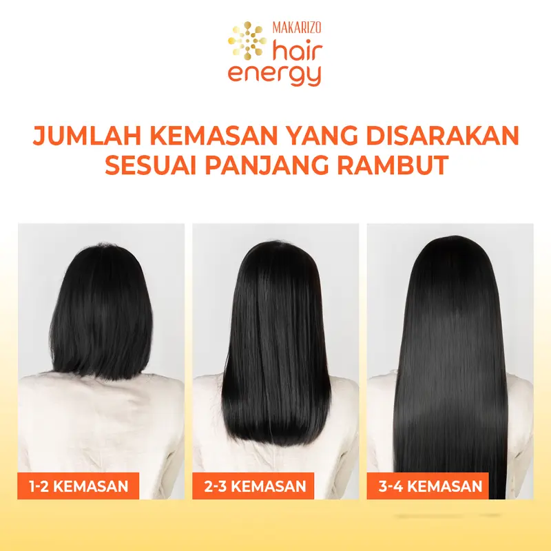 BUNDLE ISI 3 - Makarizo Hair Energy Easy Colourz 26 mL - Light Brown - Hair Color - Pewarna Rambut 3