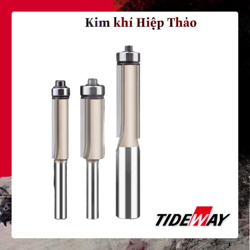 Mũi soi gỗ thẳng CNC lấy nền có bi mũi phay TIDEWAY MSTCB-TW-0201