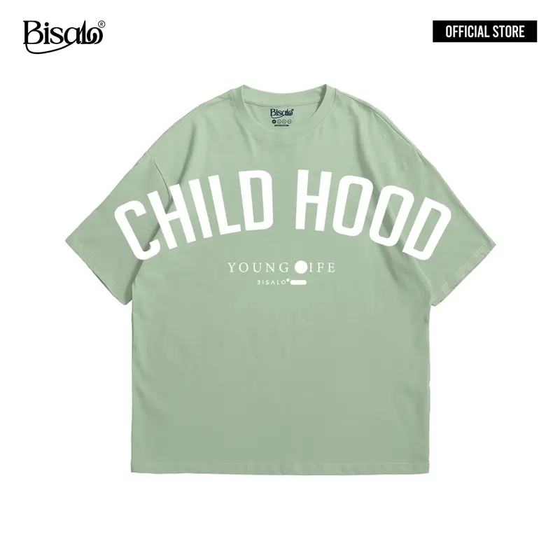 Baju Kaos Pria Wanita lengan pendek motif "CHILD HOOD" Digital Printal Kaos Distro Combed Atasan - pakaian wanita - pakaian pria - baju wanita - baju pria - atasan wanita pria - kaos overside - kaos katun - printing soft Oversize Casual Polos bajudistro 7