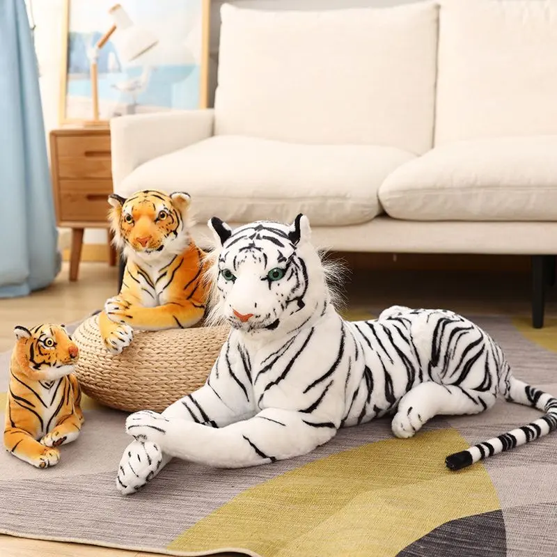 Búp Bê Đồ Chơi Nhồi Bông Hình Hổ Lớn, Mô Phỏng, Ragdoll, Linh Vật Năm Con Hổ, Con Hổ Bắc Kinh, Con Hổ Siberia, Gối Búp Bê, Phát Hành Năm 2024 3