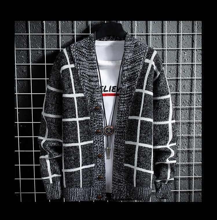 Product Introduction of [1345 People Praise] Knitted Cardigan Thickened Spring and Autumn New Men's Sweater Coat Korean Style Trendy Casual Sweater Autumn and Winter Jacket Parent 19