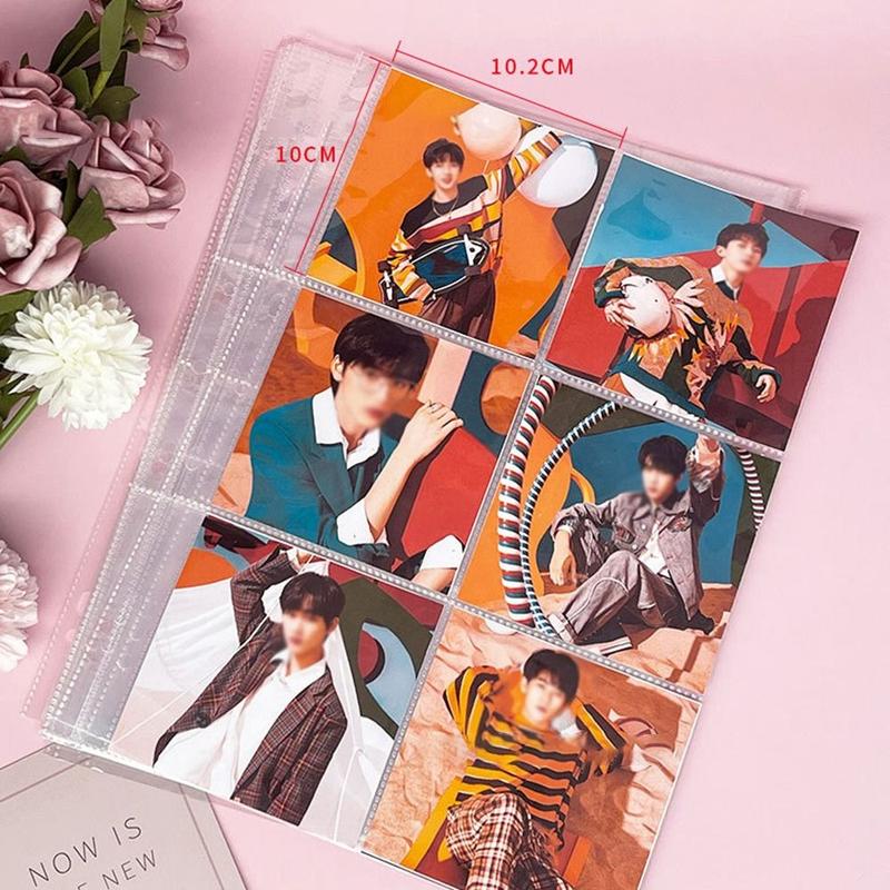 Product Introduction of Collector Book Scrapbook Album Multiple Pockets A4 Kpop Photocard Binder Transparent PP Card Stamp Die Storage DIY Photocard Holder 11