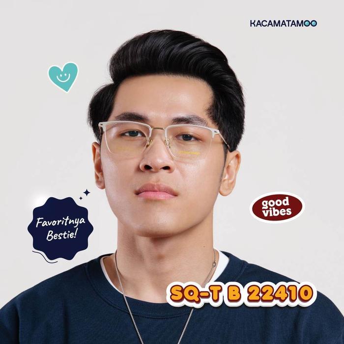 Frame Catatan Jual KACAMATAMOO Frame Kacamata Unisex Square SQ-T 22410 Simple dan ...