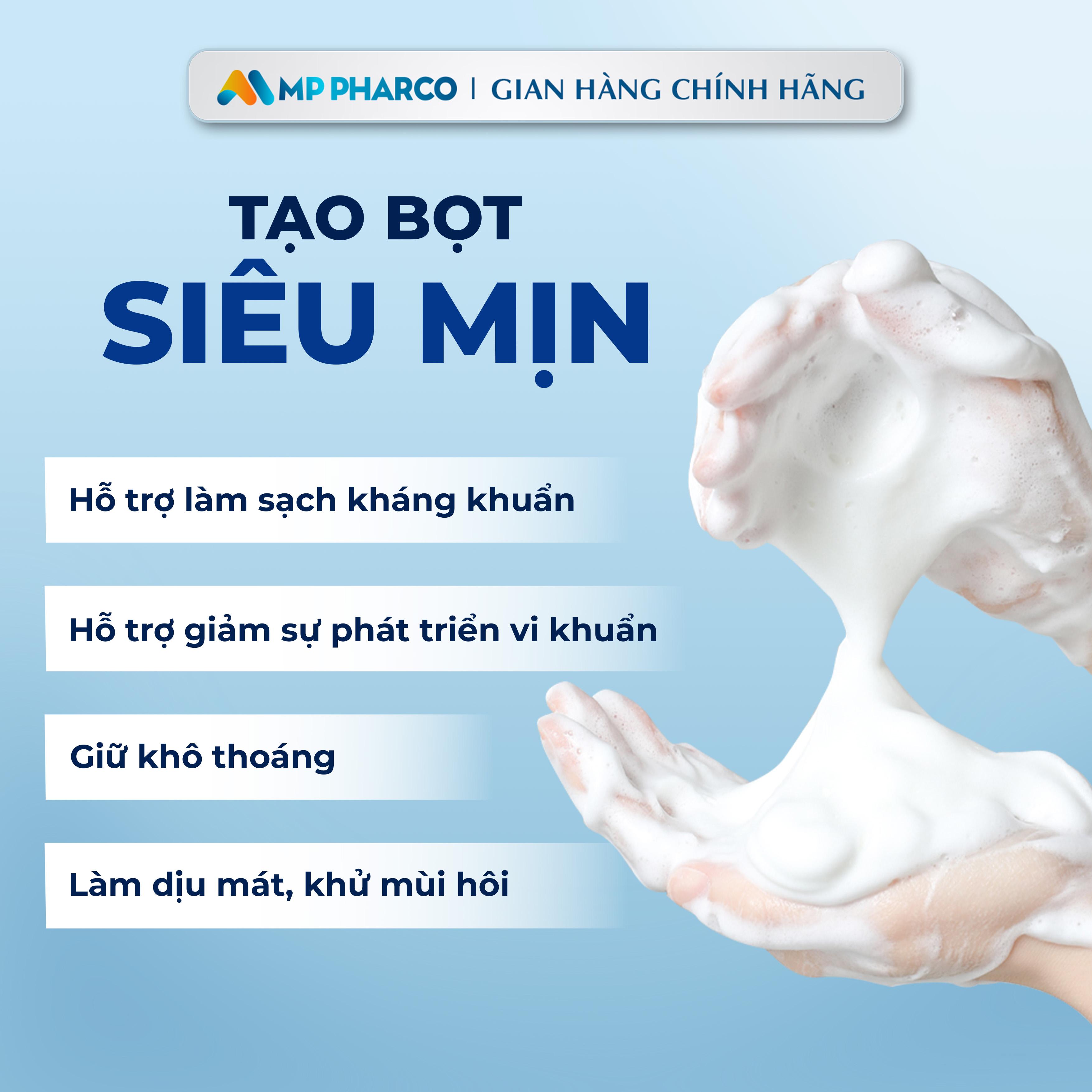 V31 Dung dịch vệ sinh nam giới tạo bọt ABC MAN, Bọt vệ sinh nam the mát hương nước hoa 100ml