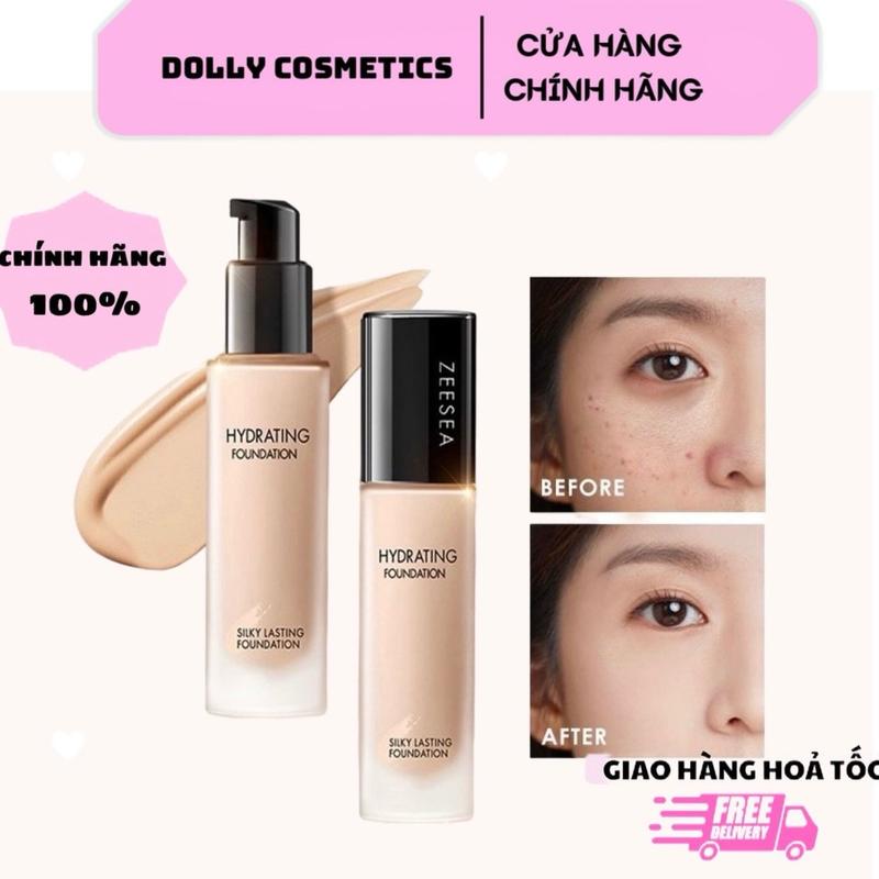 [ZEESEA Chính Hãng] Kem nền ZEESEA Dạng Lỏng Che Khuyết Điểm Kiềm Dầu hiệu Quả Lâu Trôi Silky Lasting Foundation 30ml