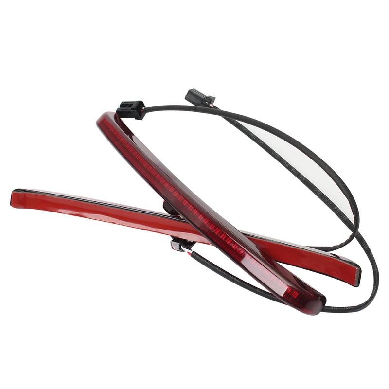 Product Introduction of Motorcycle Red LED Rear Fender Blades Light Brake Mudguard Tail Stop Running Lamp For Harley Touring Tri Glide Ultra Classic FLHTCUTG 2009-up & Street Glide Trike FLHXXX 2010-2011 26