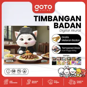 [COD] Goto Mawmaw Timbangan Berat Badan Digital Body Scale Karakter 180 Kg