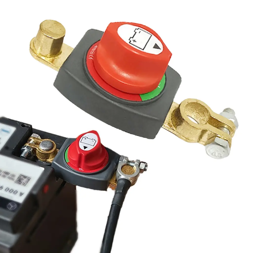 fingyout- Circuit Breaker Battery External Battery 12v Battery Switch 275a On/off Waterproof Circuit Breaker for Caravan Yacht Bus Boat Reliable Battery Separator for Vehicles