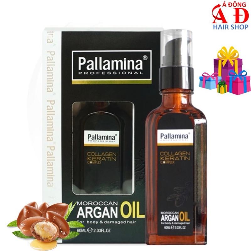  PALLAMINA ARGAN OIL TINH DẦU DƯỠNG TÓC CAO CẤP COLLAGEN ITALY 60ML Chăm Sóc Tóc Nữ 
