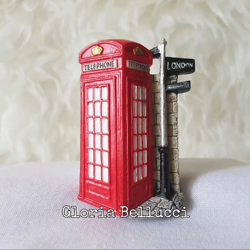 souvenir london hiasan tempelan kulkas magnet negara inggris tentara telephone box 0