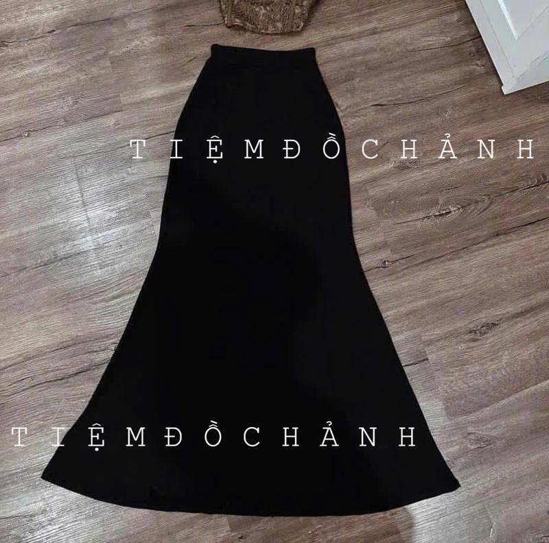 Chân Váy Đuôi Cá Xòe MiDi Dáng Dài Cạp Chun Co Dãn BigSize Ôm Body Tôn Dáng 4