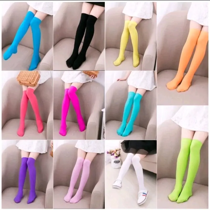 KAOS KAKI ANAK KOREAN/KAOS KAKI ANAK SELUTUT/KAOS KAKI IMPORT/ Fashion Perempuan 1