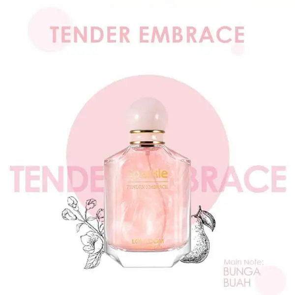 LONKOOM PARFUM CHRISTMAS GIFT Sparkle Seduction dan Tender Embrace EDP 100ml Parfum Wanita Premium Wangi Tahan Lama Vanilla Women Black Perfume 3