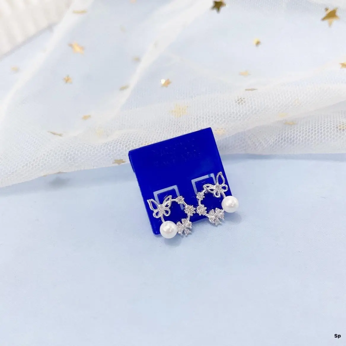 Bông Tai Nụ Hồ Điệp Tiểu Thư Nhẹ Nhàng Nhỏ Xinh Giá Rẻ Women Nữ