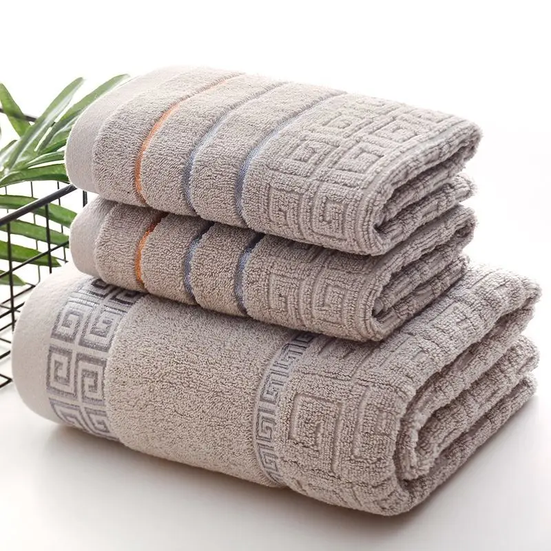 Bộ Khăn Tắm, Gia Dụng, Chất Liệu Cotton Nguyên Chất, Thấm Hút, Cỡ Lớn (Người Lớn Unisex), Cực Lớn (Có Thể Đeo Được), Khăn Quấn, Nhanh Khô