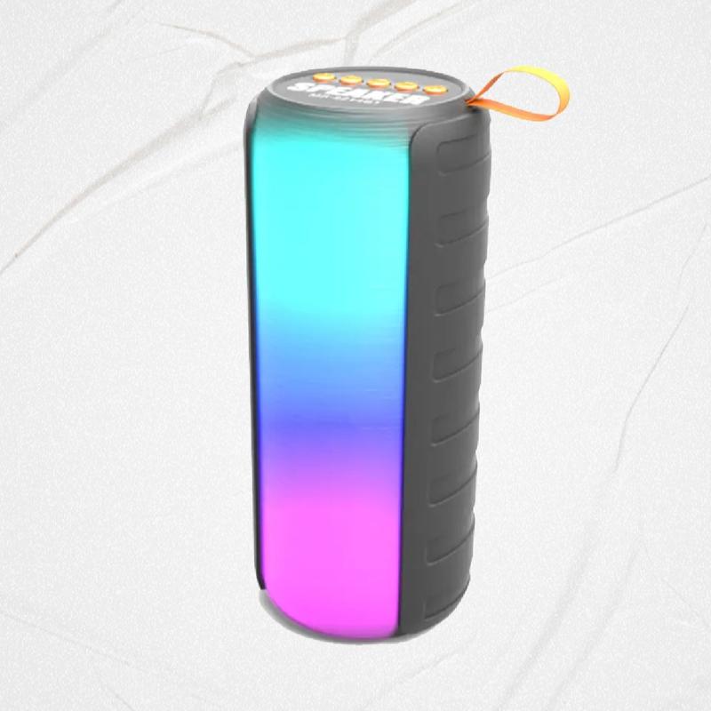 Loa Bluetooth MS-2214BT Dòng loa chuyên nghe nhạc, tối giản trong thiết kế hình trụ tích hợp đèn LED tinh tế, công suất tốt, dung lượng PIN lớn 1