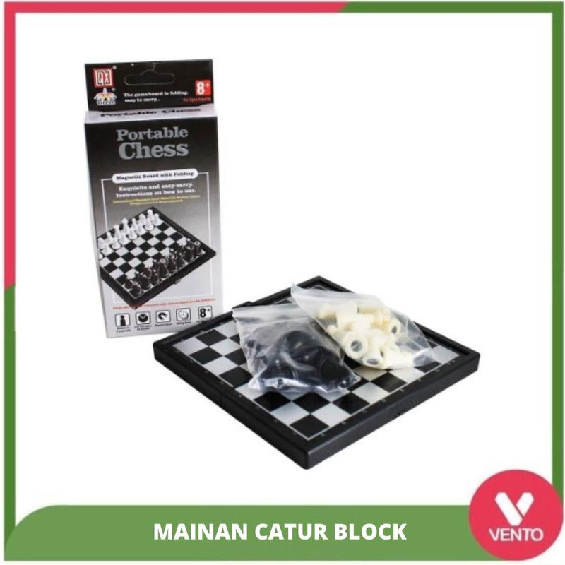 Mainan Catur Magnetic Mini Board Game Portable - Ludo Magnetic Mini 1