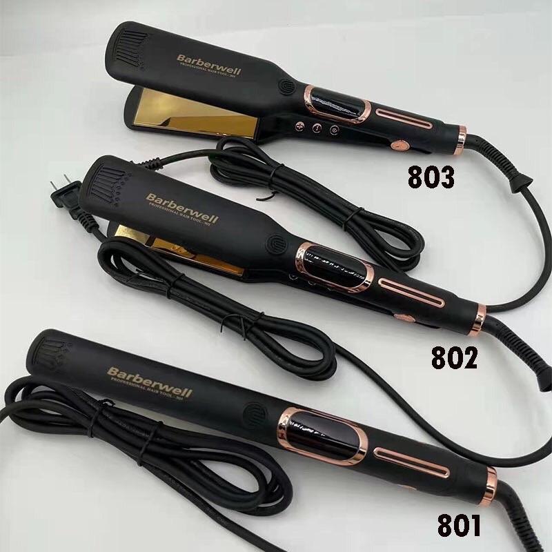 Máy là duỗi ép tóc Barberwell cao cấp mượt bóng tóc chuyên dùng salon Duỗi Tóc mayu ontocxoansong