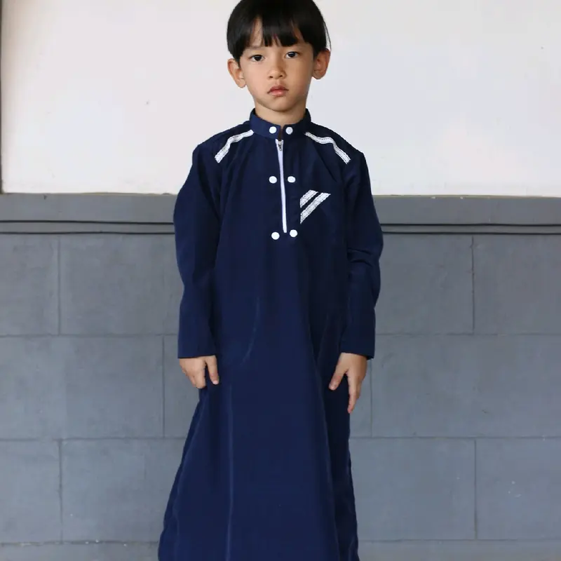 jubah gamis anak laki-laki usia 1-14thn Setrip 2