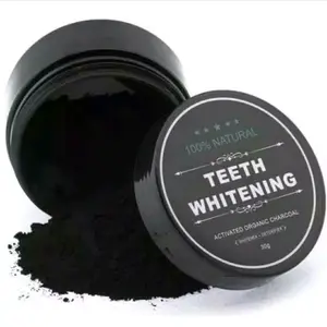 ARANG PEMUTIH GIGI TEETH WHITENING ACTIVATED ORGANIC CHARCOAL 30 GRAM