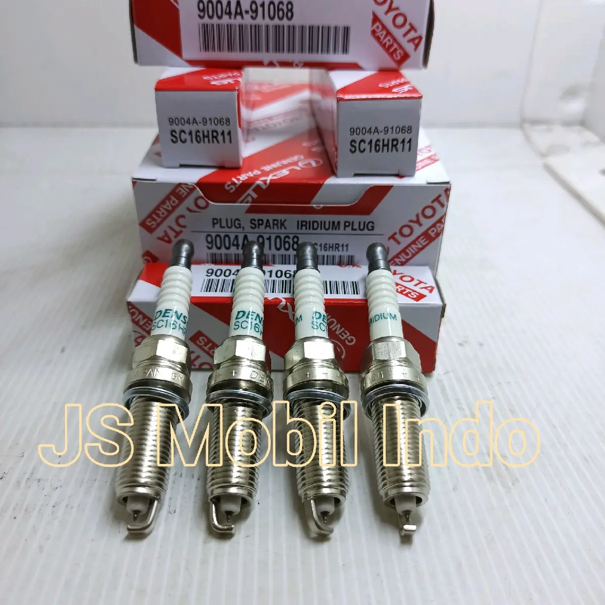 Busi Iridium Toyota New Avanza Veloz Great Xenia Dual VVT-I 4Pc Original