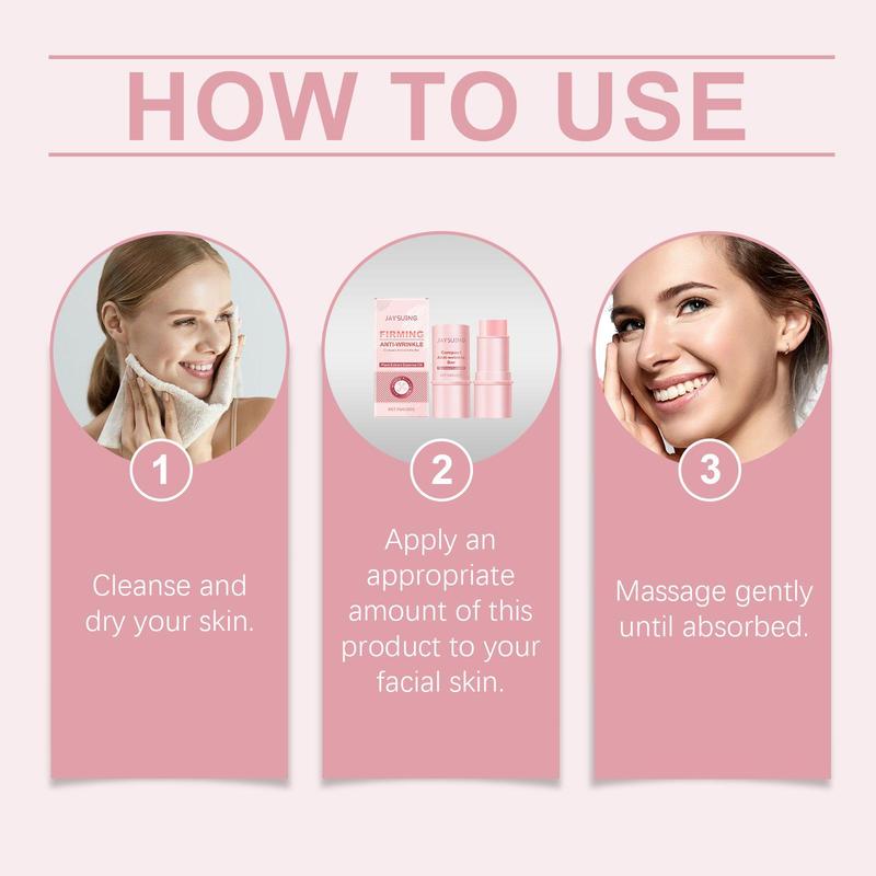 Product Introduction of Firming Facial Massage Stick, 2 Counts/set Moisturizing & Lifting Facial Massage Cream, Hydrating Facial Skin Care Product for Women & Men 3