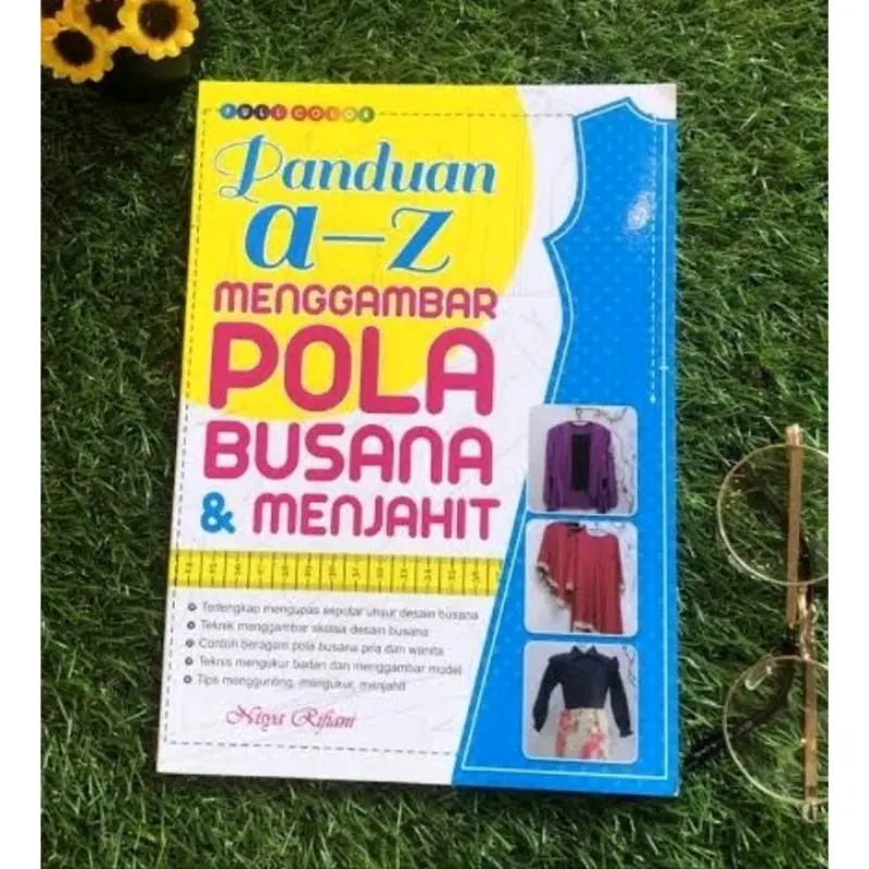 Buku Mahir Menjahit Panduan A-Z Menggambar Pola Busana Portabel 3