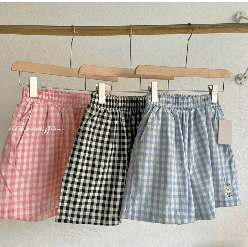 Product Introduction of COMBO QUẦN ĐÙI KẺ CARO 3 MÀU DỄ MẶC 1