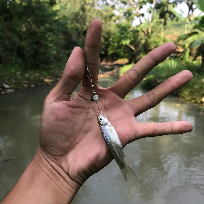 umpan casting wader | rayap lure | umpan wader, nila, limbata, baby mahser dan hampili 3