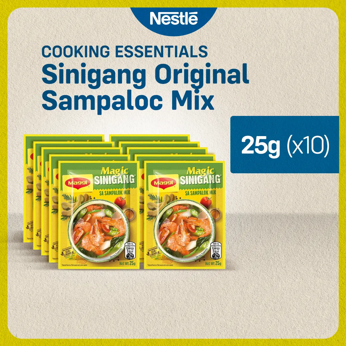 MAGGI Magic Sinigang Original Sampaloc Mix 25g - Pack of 10