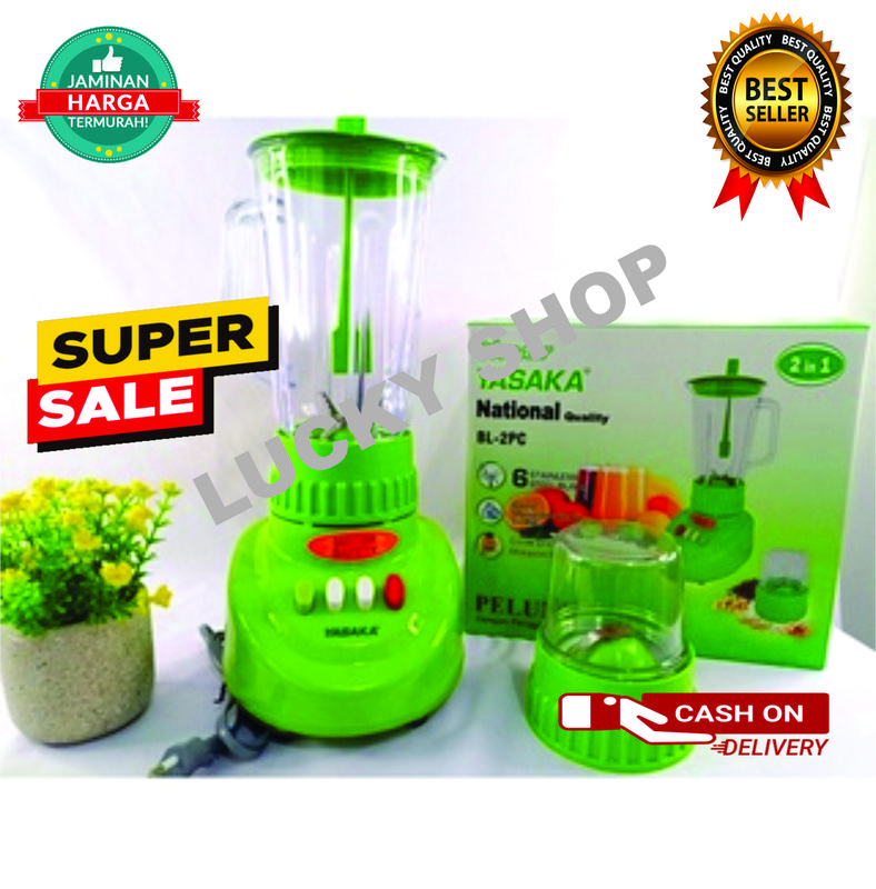 TERMURAH BLENDER NATIONAL YASAKA BL 2 PC 2IN1 0