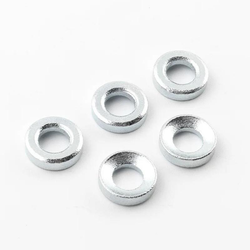 Product Introduction of 2pcs Caliper Gasket Aluminum Alloy M6 Disc Brake Spacer M6 Washer Bowl Shaped Cushion Disc Brake Caliper Gasket Spacer Fixed M6 Concave Convex Washer Folding 12