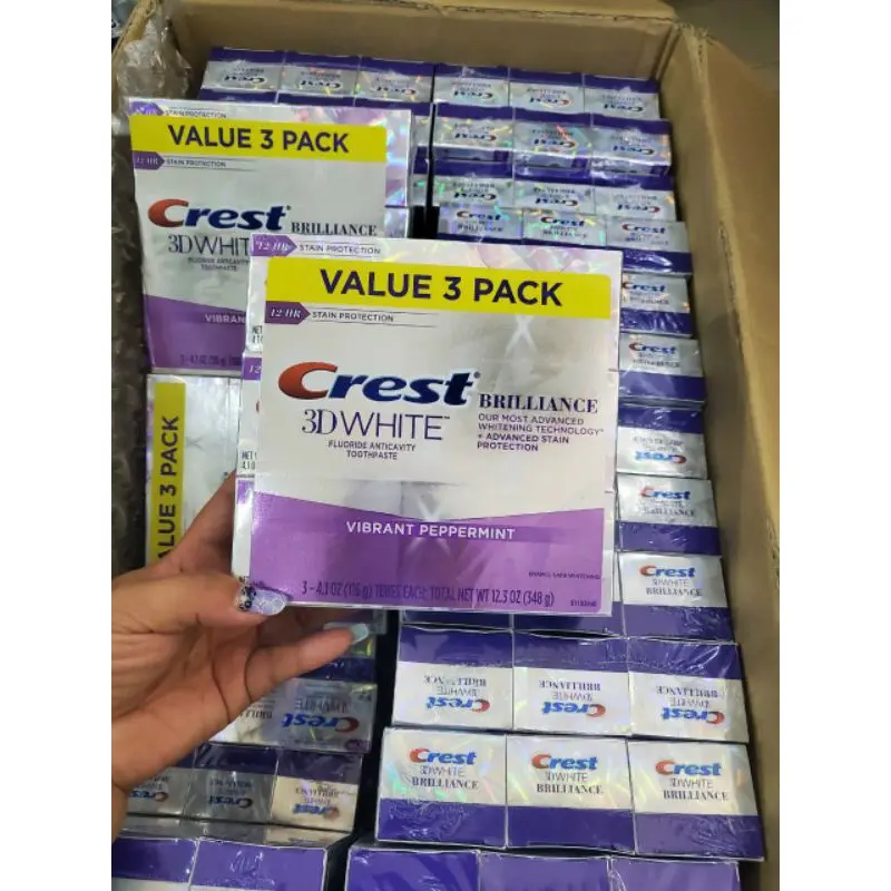 Kem đánh răng Crest 3D White Brilliance kem đánh trắng răng kem  đánh kem  dan kem  đánh miếng  dán tẩy trắng răng cây làm trắng răng beauty  clean sạc  máy thuốc  tẩy kem  đánh cao trắng răng tay  trang kem  đánh vật  tư kem  tẩy kem  đánh kem men  trắng 2