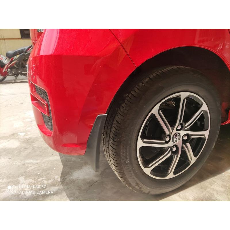 💋FREE SHIPING💋Bộ 4 chắn bùn nhựa dẻo xe Kia Morning 2012 đến 2015 (lắp bản thiếu) - kèm ốc vít, lắp đặt dễ dàng tại nhà❤️SPOT DELIVERY❤️ 5