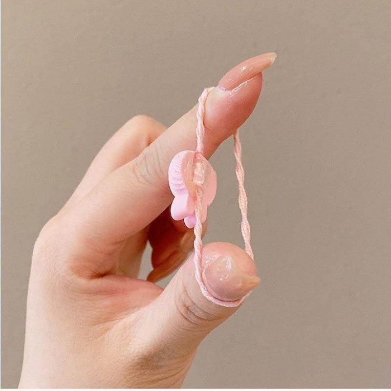Túi 50 Dây Buộc Tóc Cho Bé Siêu Xinh Túi Zíp - PKT20 3