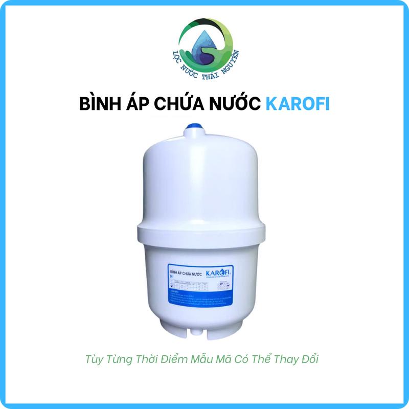  Bình Áp Nhựa 3.2G 4.0G Karofi  Bình Chứa Nước Máy Lọc Nước R.O  Dùng Cho Tất Cả Các Dòng Máy Lọc Nước Trên Thị Trường. 