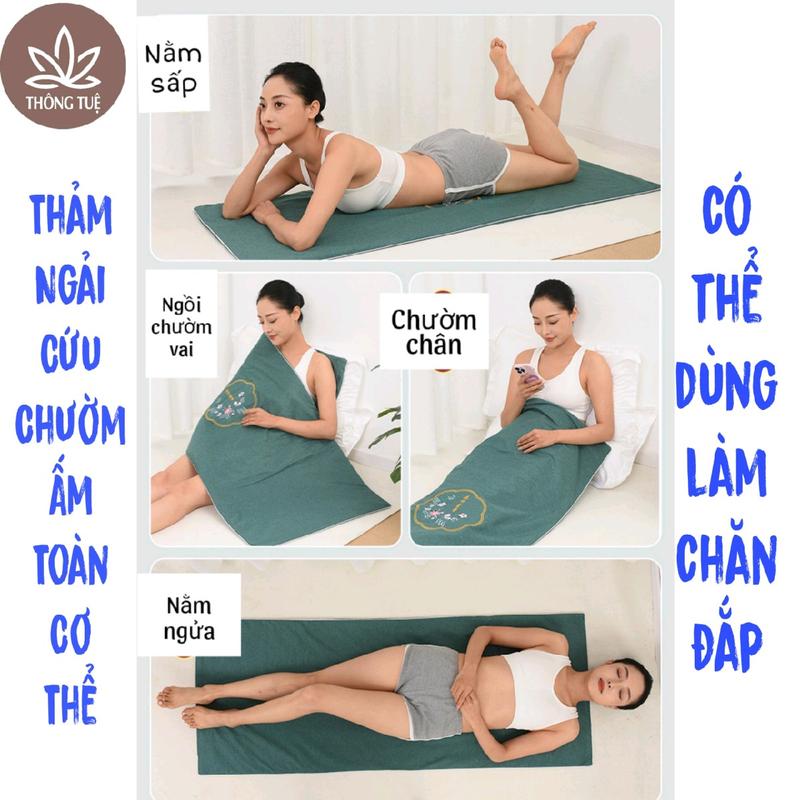 Đệm Ngải Cứu Chườm Ấm Cơ Thể - Hàng loại 1 Máy Massage Massage 6