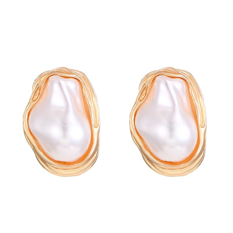 Southeast Asian Trend Baroque Irregular Pearl Set Jewelry for Women High-end Necklace Earrings Ring Bracelet Choker 5