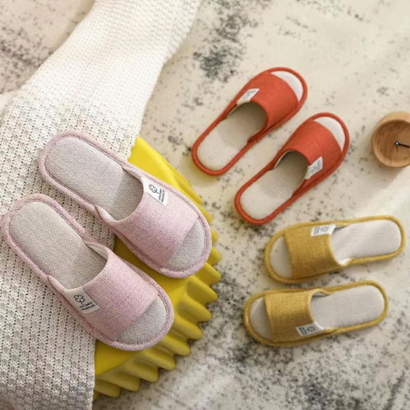 DÉP VẢI LANH đi trong nhà đế cao su dẻo (chọn tăng 1 size) ARRIA 5