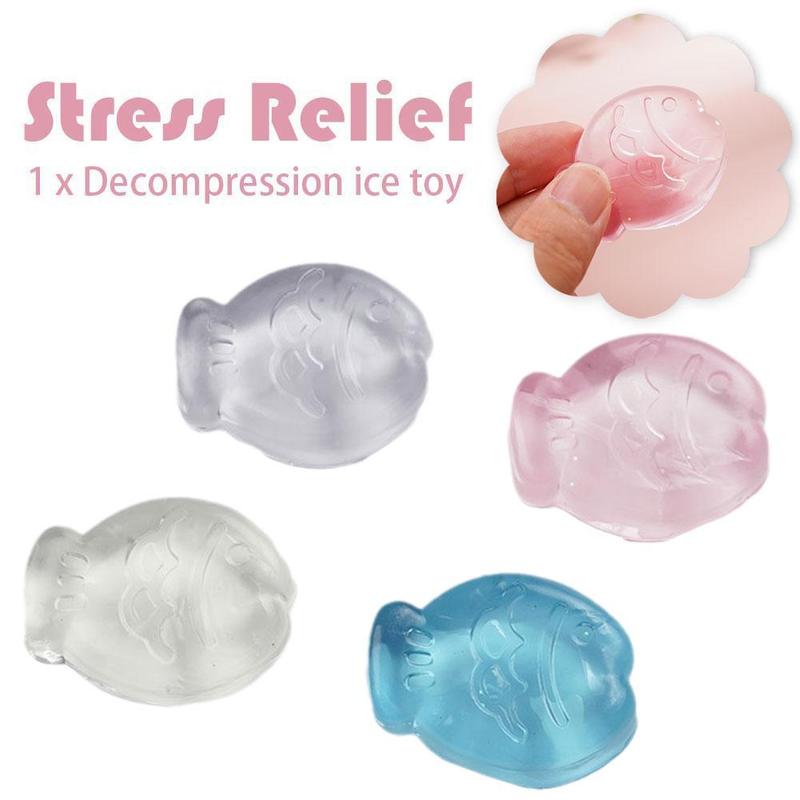 Product Introduction of Đồ Chơi Thư Giãn, Đồ Chơi Squishy Mini, Khối Băng Mochi, Đồ Chơi Căng Thẳng, Đồ Chơi Cá Căng Thẳng Kawaii, Trong Suốt, Hàng Mới Về, H4K6 39