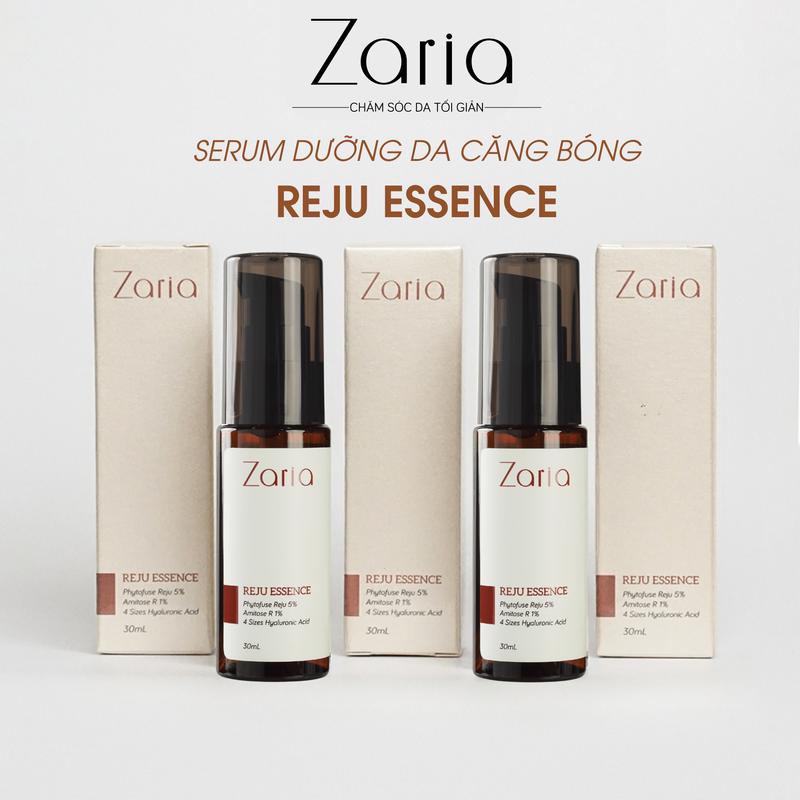 Tinh Chất Hạt Chia Dưỡng Ẩm Da Mặt Chống Lão Hóa Căng Bóng Da Zaria Reju Essence 30ml Skincare Chăm Sóc Da Nữ Women Làm Đẹp Da Serum